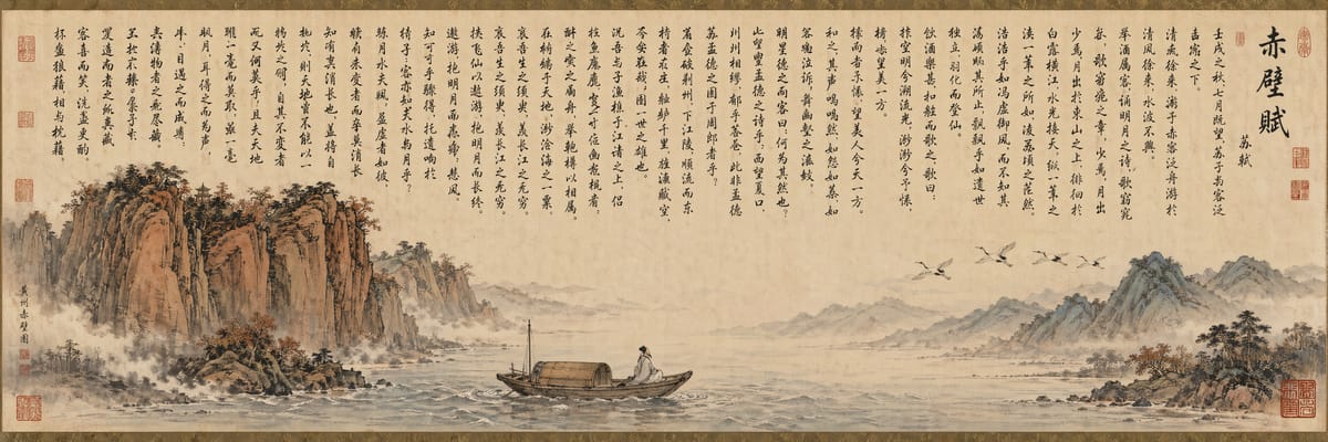 赤壁怀古长卷图